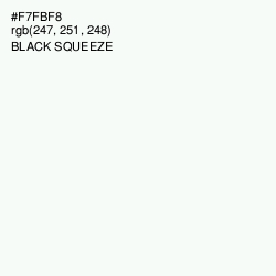 #F7FBF8 - Black Squeeze Color Image
